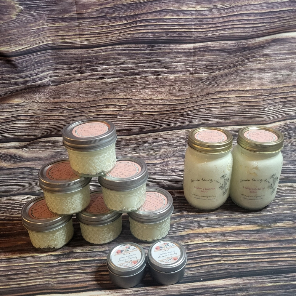 Larsen Family Farm Leather & Castor Oil